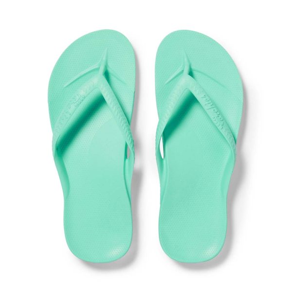 Kids - Arch Support Thongs - Mint